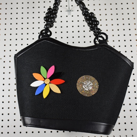 Handbags - African Handmade Jute Handbag, Maasai Beads